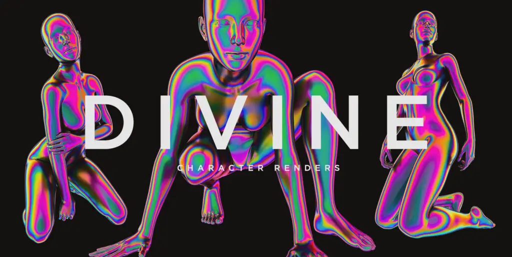 Divine – Character Renders Graphics - Image 2