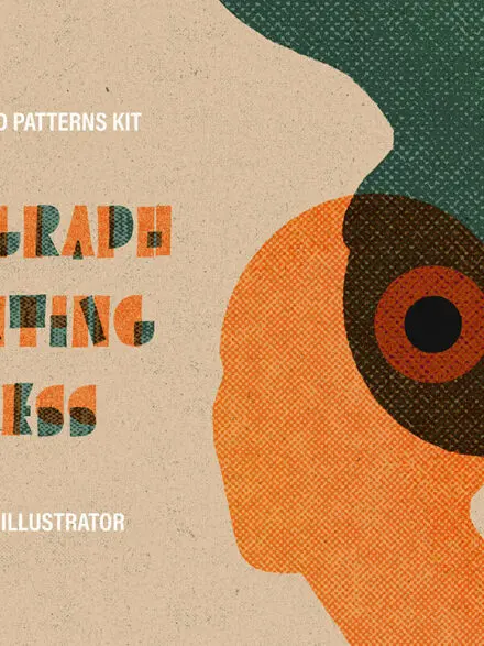 Printing Press Illustrator Brushes Graphics - Image 6