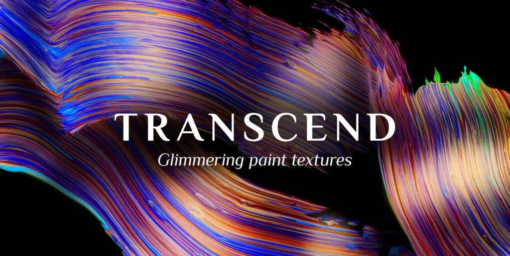 Transcend – Glimmering Paint Textures Graphics - Image 2