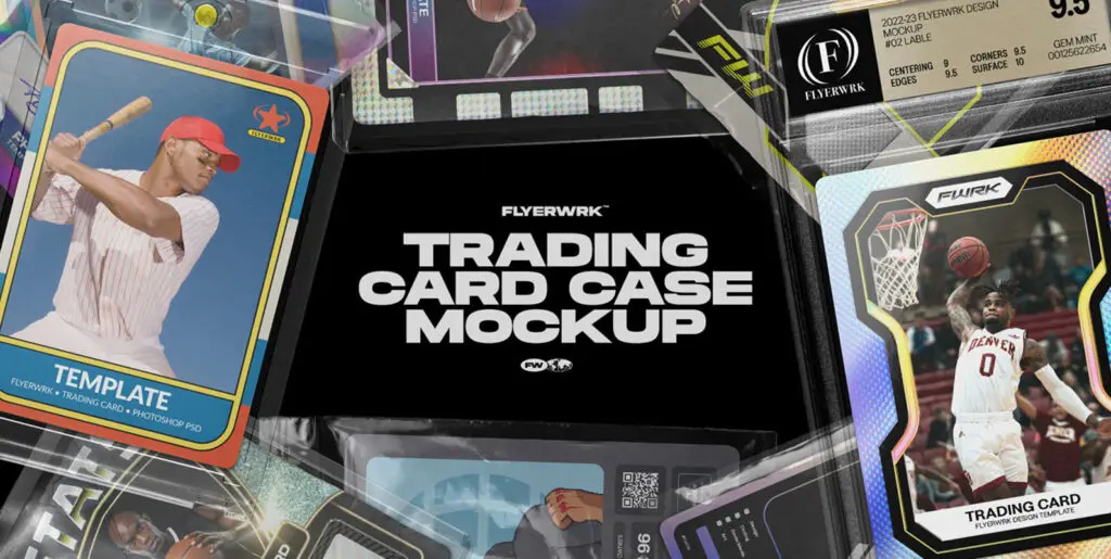 Trading Card Case Mockup Graphics - Image 2