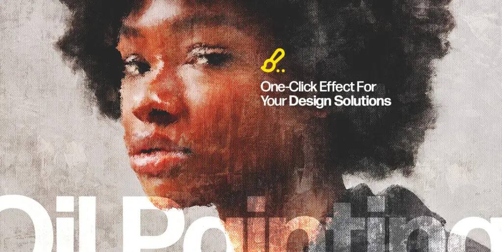 Oil Painting Photo Effect Graphics - Image 1