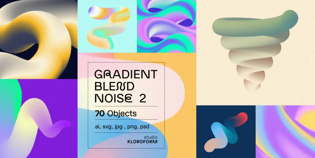 Gradient Blend Noise Vol. 2 Graphics - Image 2