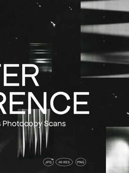 Interference  Hi Res Photocopy Scan Graphics - Image 8