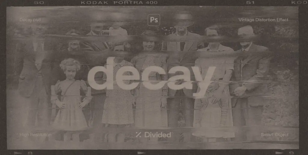 Decay Vintage Photo Effect Graphics - Image 2