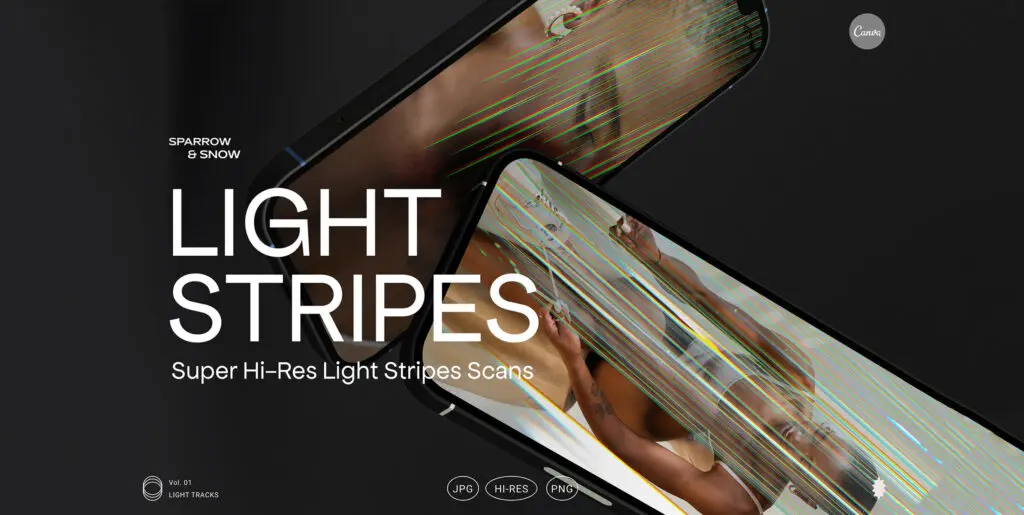 Light Stripes – Hi Res Light Scans Graphics - Image 1