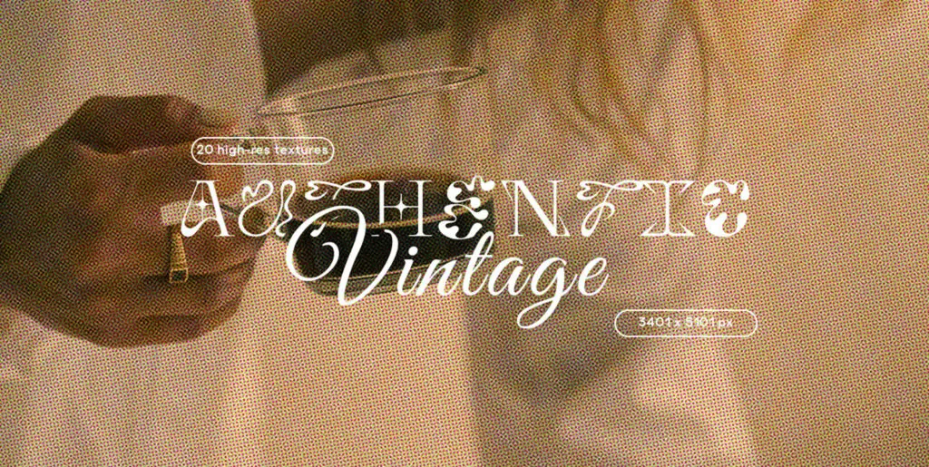 Authentic Vintage Textures Graphics - Image 1