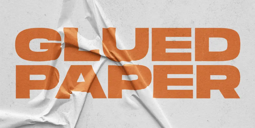 Glued Paper Textures Graphics - Image 1