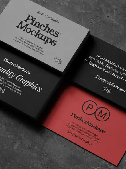 PM_BC 04 – Business Cards Mockup Graphics - Image 9