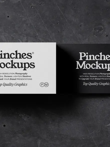 PM_BC 06 – Business Card Mockup Graphics - Image 7