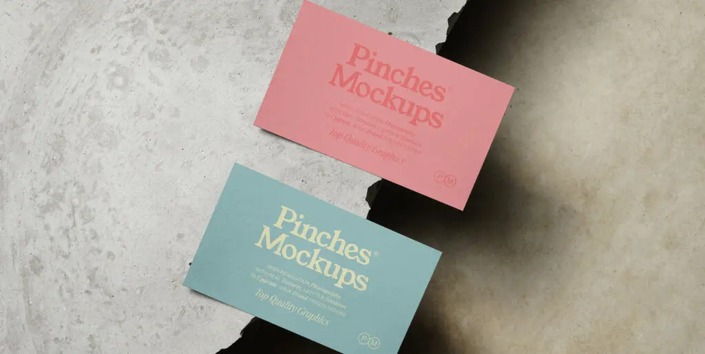 PM_BC 07 – Business Card Mockup Graphics - Image 1