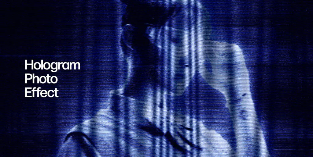 Hologram Photo Effect Graphics - Image 2