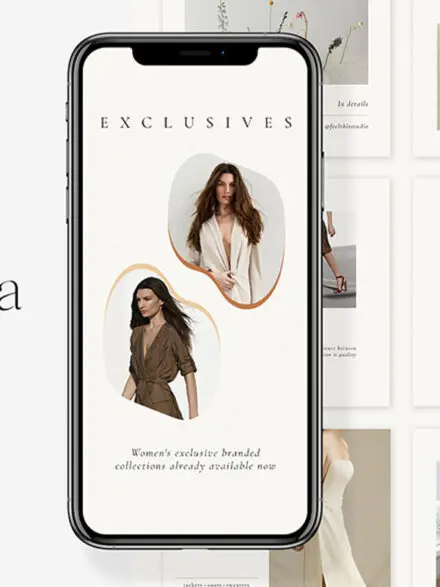 Cocoa Instagram Social Media Pack Graphics - Image 3