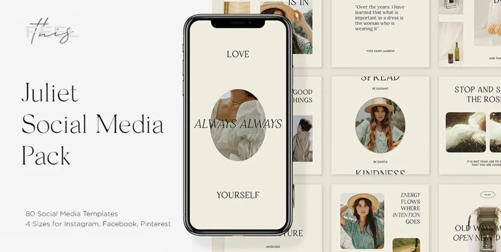 Juliet Social Media Pack Graphics - Image 2