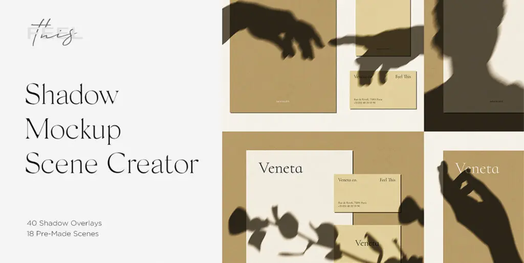 Veneta Shadow Mockup Scene Creator Graphics - Image 2
