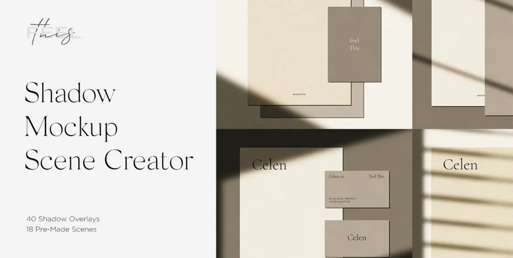 Celen Shadow Mockup Scene Creator Graphics - Image 2