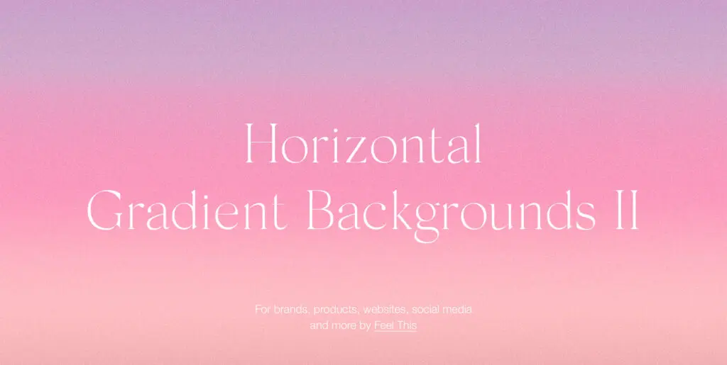 Horizontal Grainy Gradient Textures Backgrounds II Graphics - Image 2