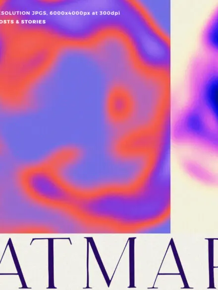 Heatmap Grainy Gradient Backgrounds Graphics - Image 10