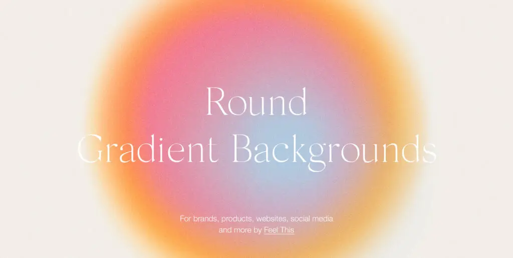 Round Circle Gradient Textures Backgrounds Graphics - Image 1