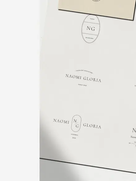 Naomi Minimal Logo Kit Graphics - Image 10