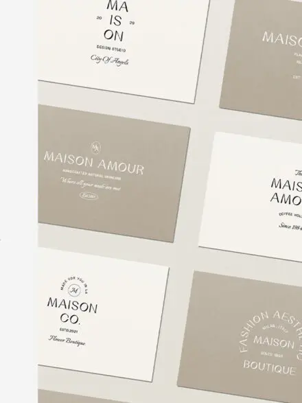 Maison Minimal Logo Kit Graphics - Image 7