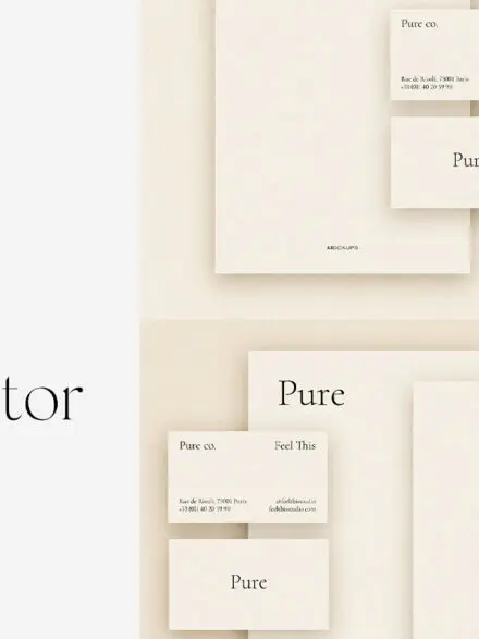 Pure Paper Mockup Scene Creator Graphics - Image 1