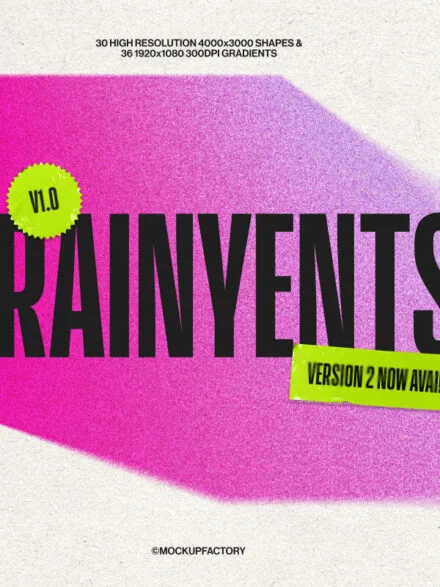 Grainyents – Grainy Gradient Shapes Graphics - Image 1