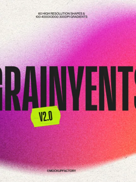 Grainyents V2.0 – Grainy Gradient Shapes Graphics - Image 4