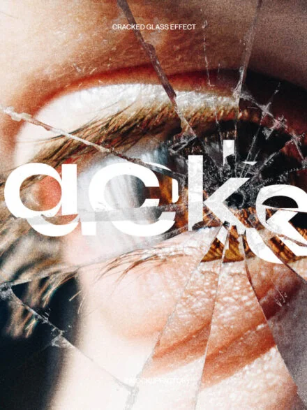 Cracked Broken Glass Effect Graphics - Image 5