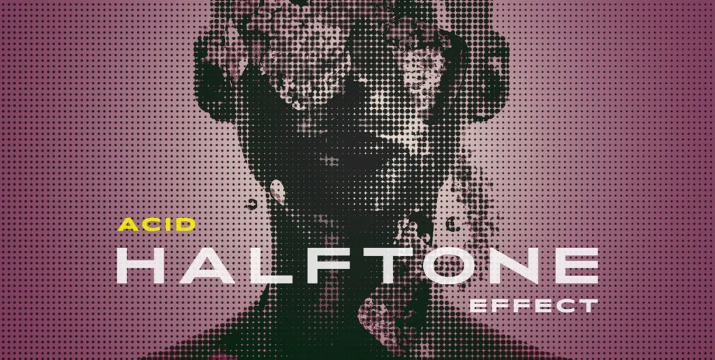 Acid Halftone Photo Effect Graphics - Image 1