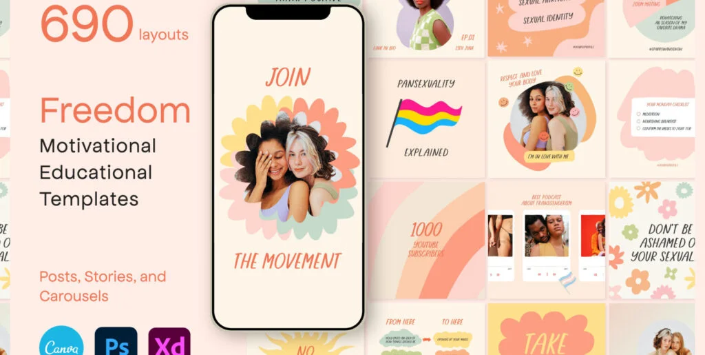 Freedom Social Media Kit Graphics - Image 2