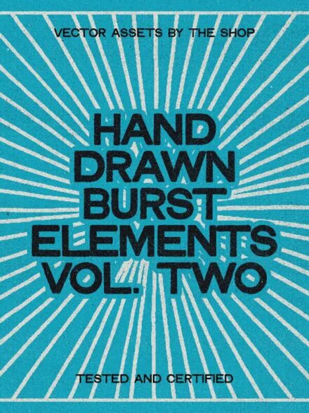 36 Hand-Drawn Burst Elements Graphics - Image 7