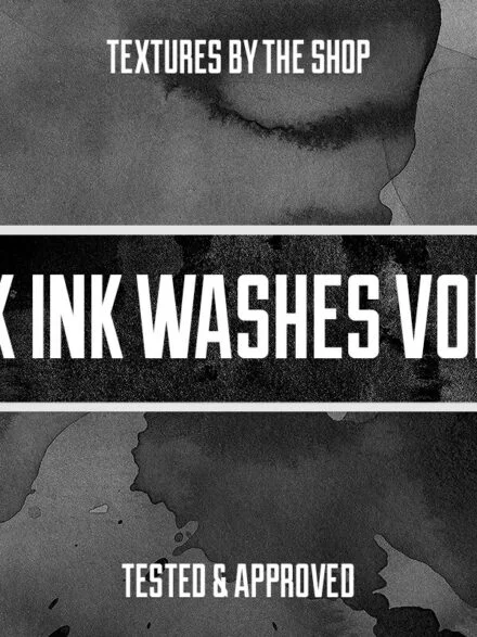 Black Ink Washes Volume 01 Graphics - Image 4