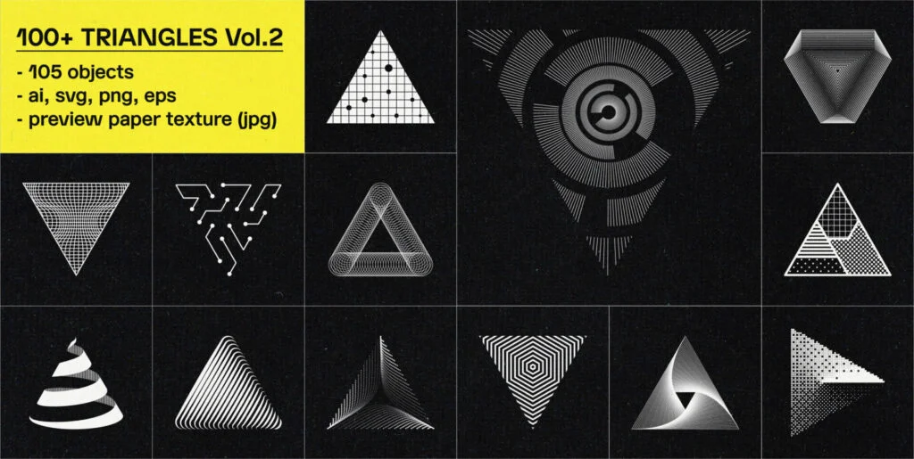 Triangles Vol. 2 Graphics - Image 2