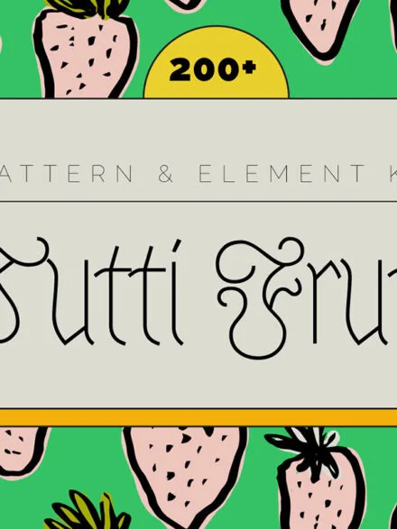 Spring Tutti Frutti Vector Patterns Graphics - Image 7