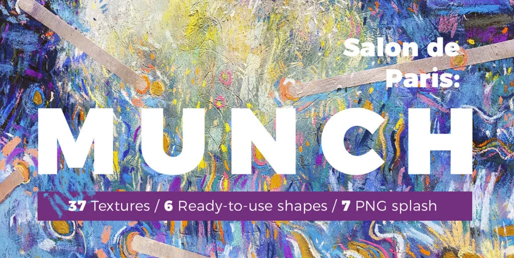 Munch – Expressionistic Background Textures Graphics - Image 2