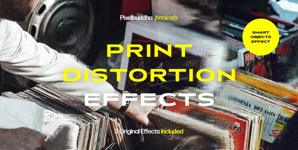 Print Distortion Effects Graphics - Image 2