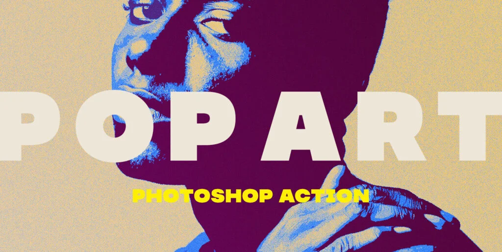 Pop Art Photoshop Action Graphics - Image 1