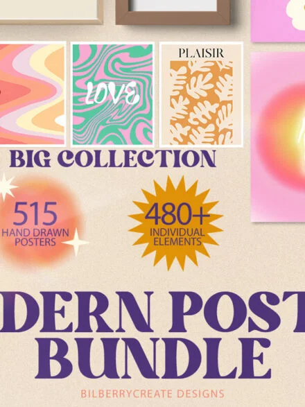 Modern Poster Bundle Graphics - Image 10