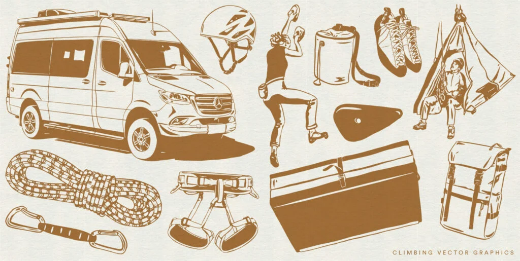 Climbing Vector Graphics - Image 2