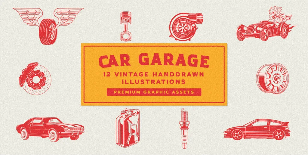 Car Garage Graphics - Image 2