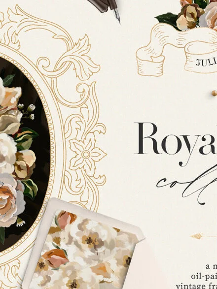 Royal Garden Collection Graphics - Image 11