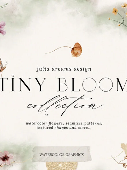 Tiny Bloom Collection Graphics - Image 7