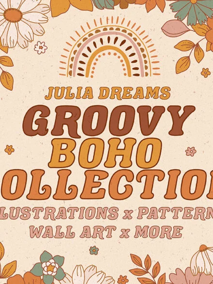 Groovy Boho Collection Graphics - Image 3
