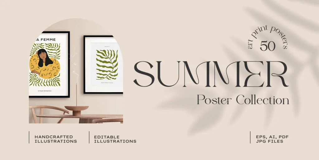 Summer Prints Posters Graphics - Image 2