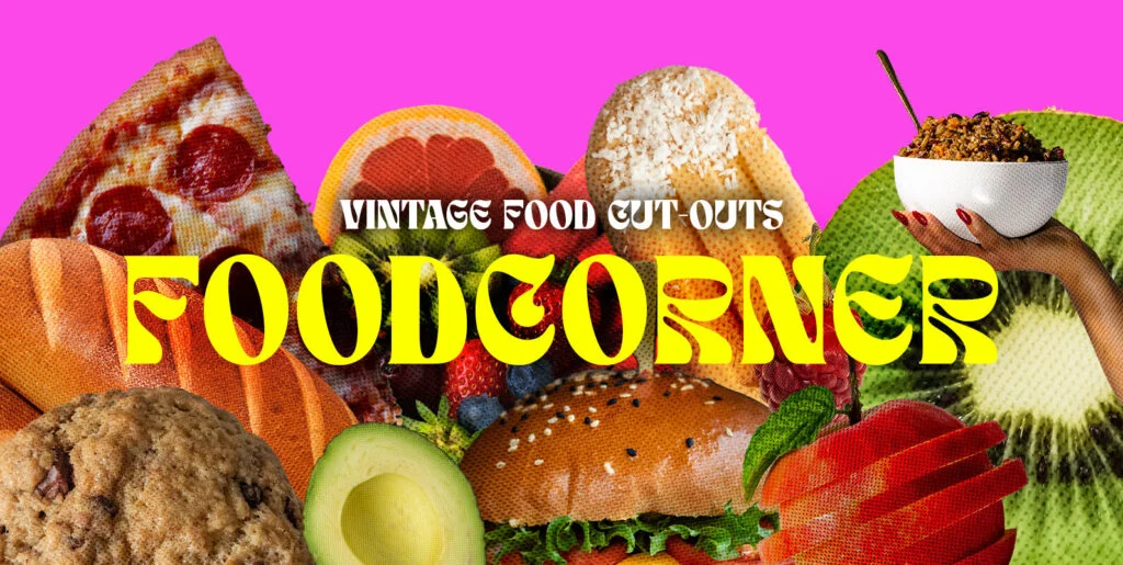 Foodcorner – Vintage Food Cut-Outs Graphics - Image 1
