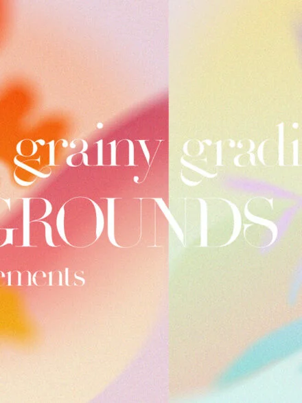 Colorful Grainy Gradient Backgrounds Graphics - Image 1