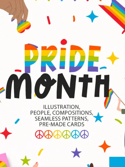Pride Month Big Art Set Graphics - Image 3