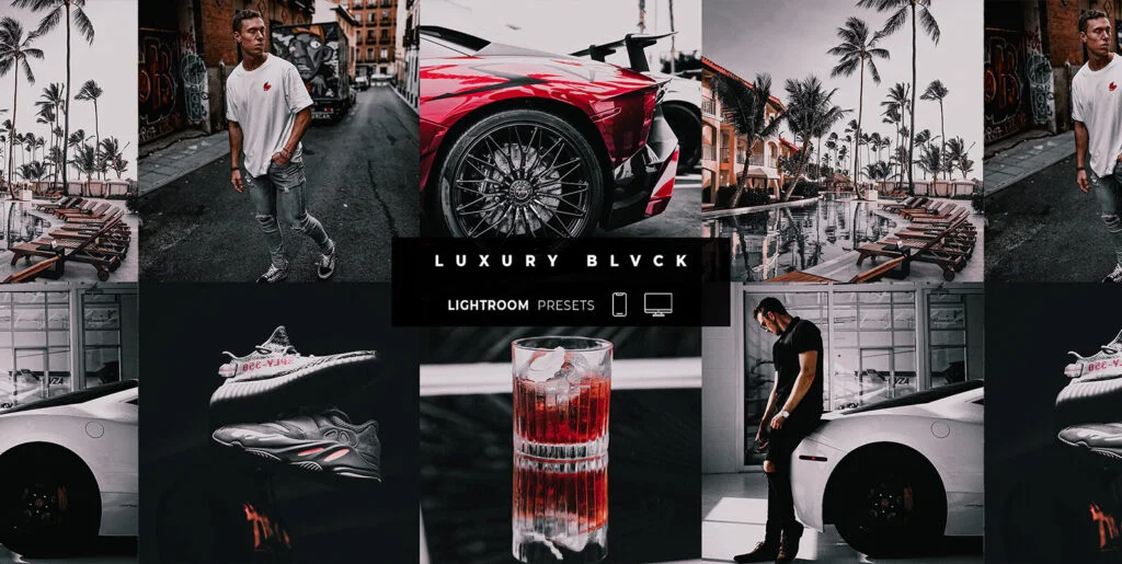 Luxury Black Lightroom Presets Graphics - Image 2