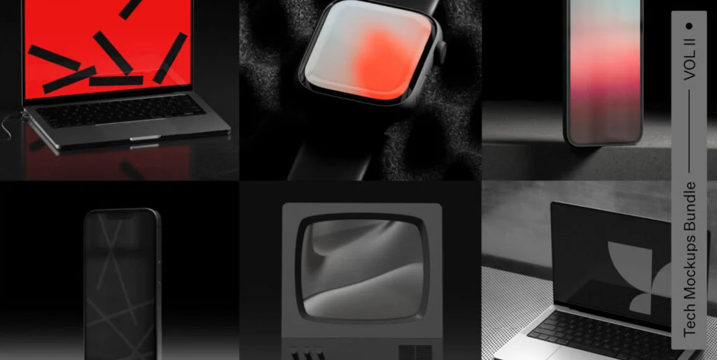 Tech Mockup Bundle VOL II Graphics - Image 2