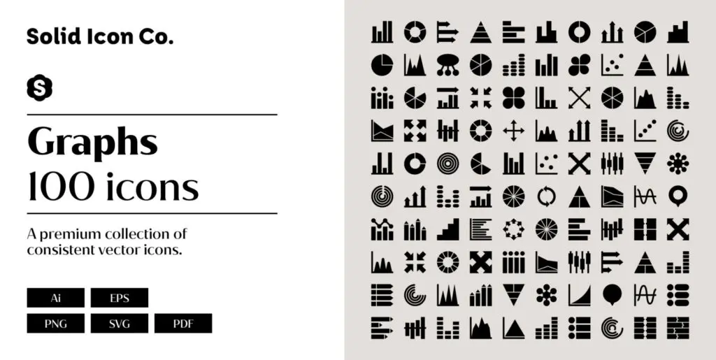 Graph Icons Graphics - Image 2